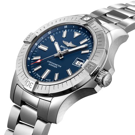 breitling avenger 43 blue dial|breitling avenger 43 price.